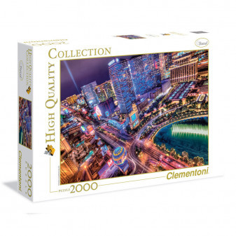 Clementoni Puzzle 2000 dílků Las Vegas