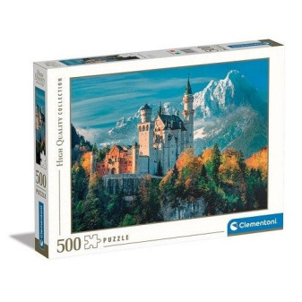Clementoni 35146 puzzle 500 dílků Neuschwanstein