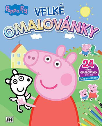 Models Velké omalovánky Peppa Pig