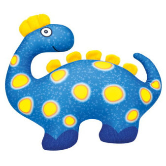 Bino Dinosaurus plyšový modrý