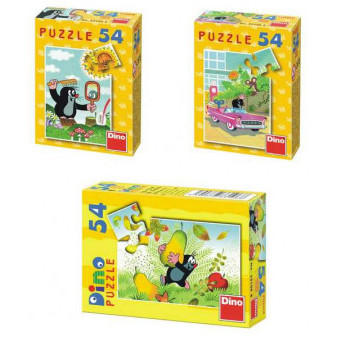 Dino mini puzzle Krteček 54 dílků
