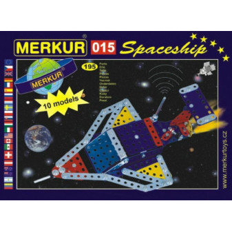 Merkur  015 Raketoplán 10 modelů 195ks