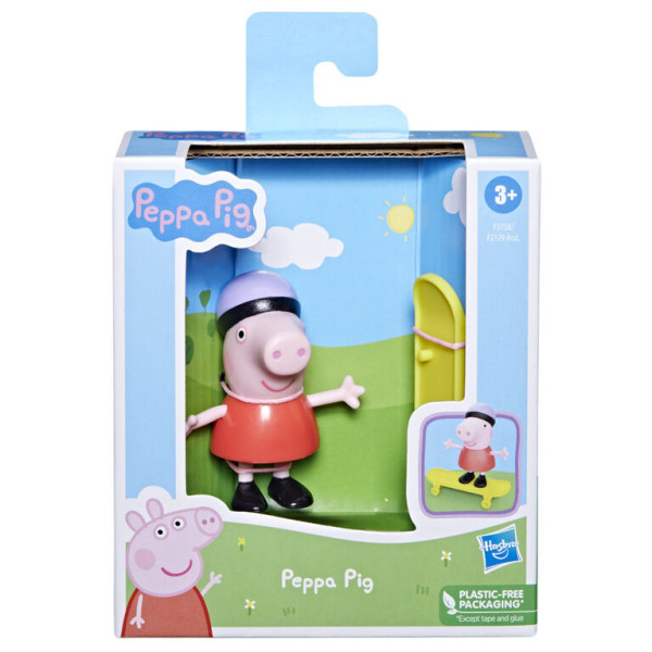 Hasbro Prasátko Peppa figurka Peppa na skateboardu F2179