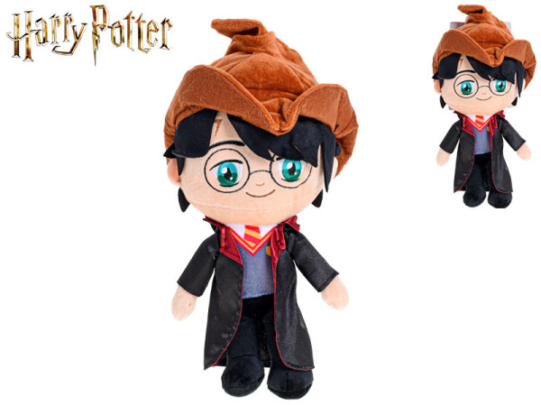 Harry Potter plyšový 31cm stojící v klobouku 0m+ na kartě