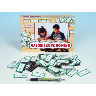 Svoboda násobilkové domino výuková hra