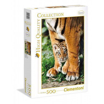 Clementoni puzzle 500 dílků tygr bengálský