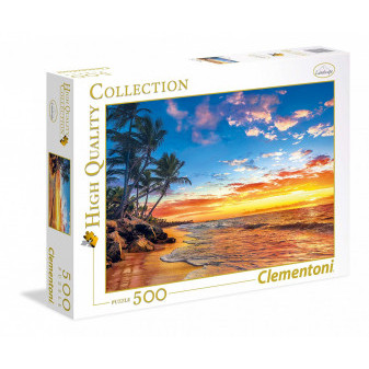 Clementoni 35058 puzzle 500 dílků pláž paradise