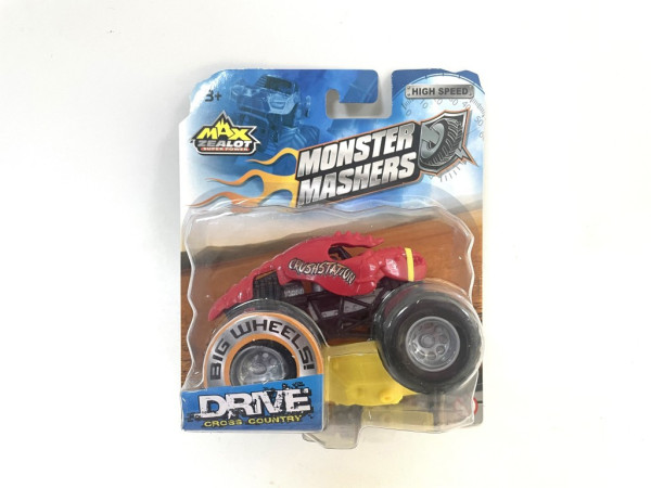 Auto Monster červené 1:64