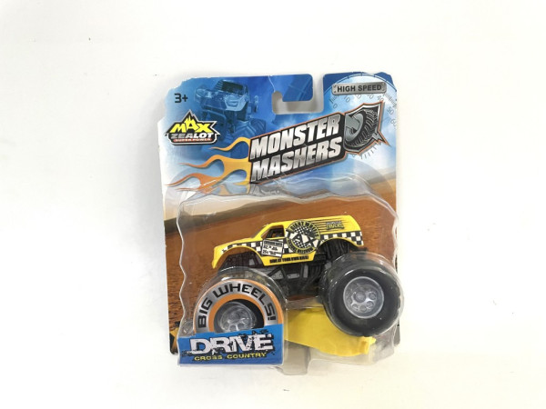 Auto Monster žluté 1:64