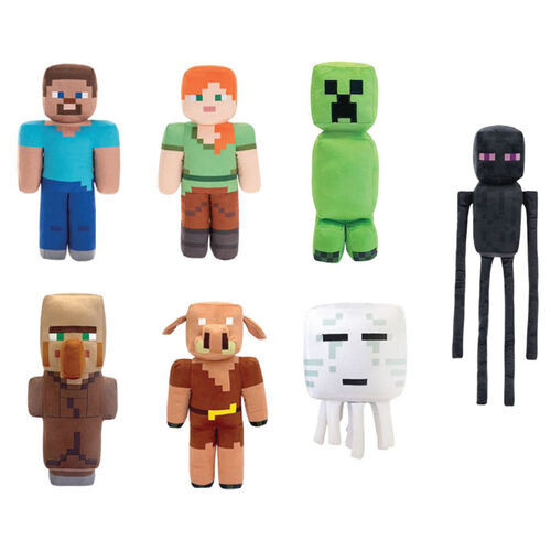 Minecraft plyšový - 20 cm - 7 druhů