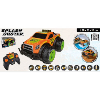 RC obojživelné auto na dálkové ovládání Splash Hunter s dobíjecím paketem