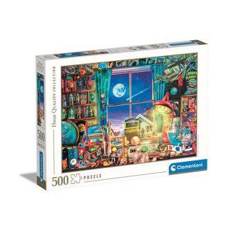 Clementoni 35148 puzzle 500 dílků Na měsíc