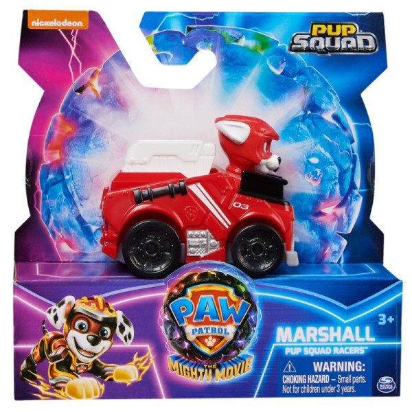 Spin Master Paw Patrol/Tlapková patrola film 2 mini autíčka s figurkou Marshall