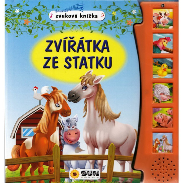 Zvuková knížka - Jak dělají - Zvířátka na statku