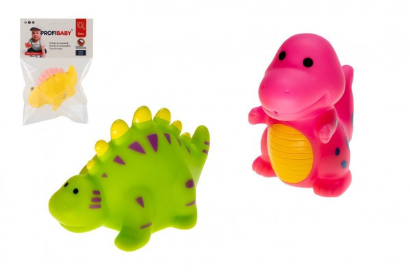 Profi Baby Dinosaurus do vody stříkací plast 3 druhy v sáčku 11x16cm 0m+