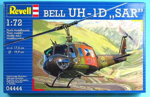 Revell Plastic ModelKit 04444 Bell UH - 1D SAR