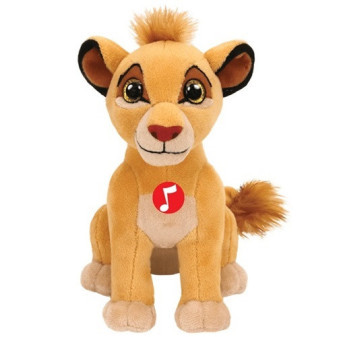 TY Beanie Babies SIMBA - lev se zvukem 15 cm