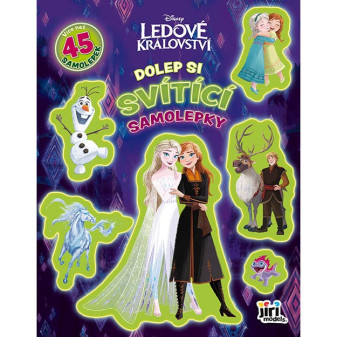 Models  - Dolep si svítící samolepky Ledové království Frozen 4156-4