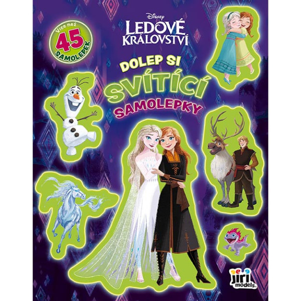 Models  - Dolep si svítící samolepky Ledové království Frozen 4156-4