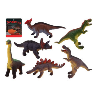 Dinosauři gumová zvířátka velké různé druhy