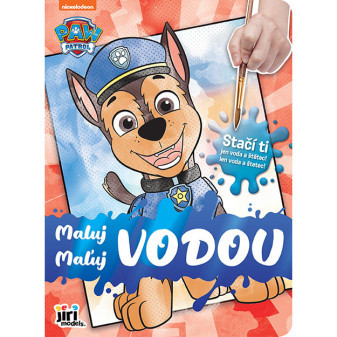 Models  - Maluj vodou Tlapková patrola  modré 4278-3