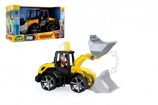 Lena Auto Truxx 2 nakladač plast 34cm s figurkou v krabici 37x22x16cm 24m+