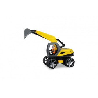 Lena Auto Truxx 2 bagr plast 35cm s figurkou 15x18x35cm 24m+