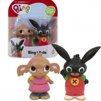 Králíček Bing  a přátelé figurky 2 v balení -  Bing a Sula