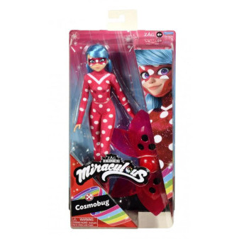 Miraculous:Beruška a černý kocour, panenka Cosmobug 26 cm