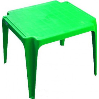 Marian plast stoleček stůl plastový dětský zelený