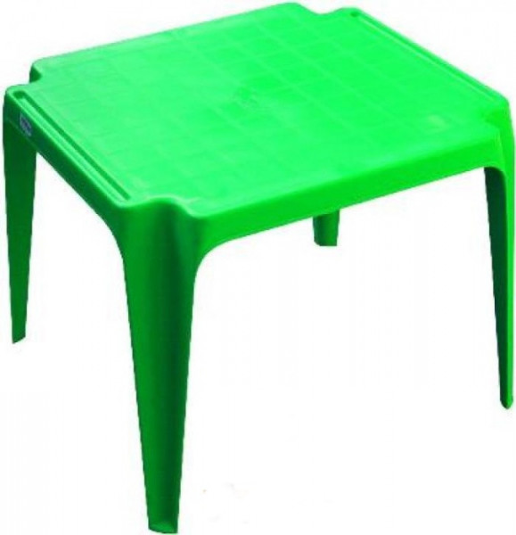 Marian plast stoleček stůl plastový dětský zelený