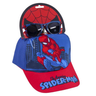 Kšiltovka a brýle Spiderman