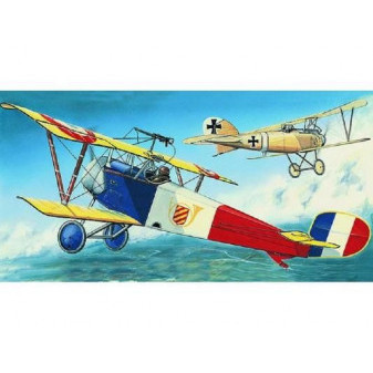 Směr 814 Nieuport 11/16 Bebe  12,9 x 16,2 cm v krabici 31 x 13,5 x 3,5 cm