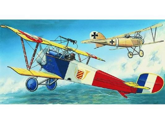 Směr 814 Nieuport 11/16 Bebe  12,9 x 16,2 cm v krabici 31 x 13,5 x 3,5 cm