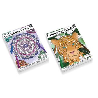 Velká kniha omalovánek mandala mix obrázků