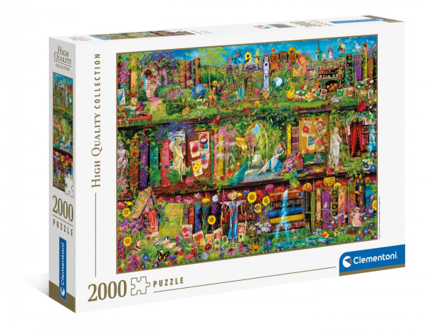 Clementoni 32567 Puzzle Zahrada v polici  2000 dílků
