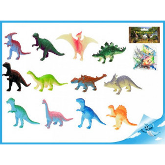 Dinosaurus 4-8cm 12druhů v sáčku