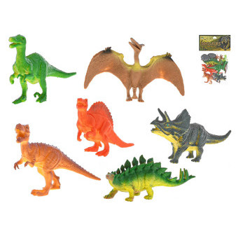 Dinosauři 12-13cm 6ks v sáčku