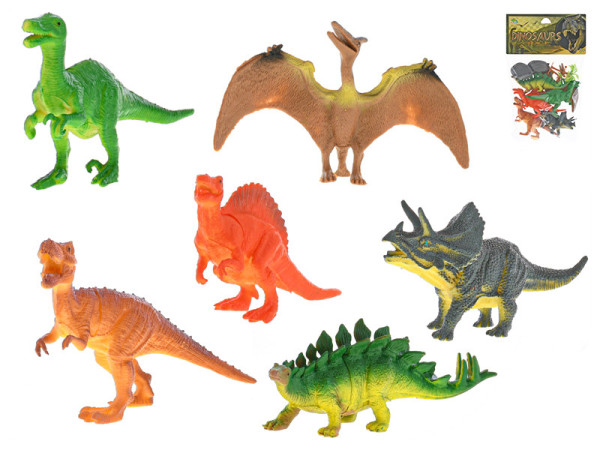 Dinosauři 12-13cm 6ks v sáčku