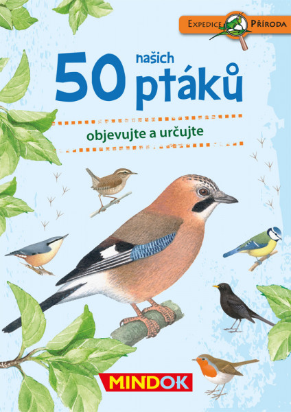 Mindok Expedice příroda 50 ptáků