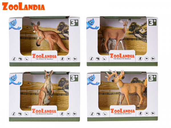 Zoolandia zvířátko safari různé druhy v krabičce