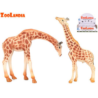 Zoolandia žirafa 13-18cm 2druhy v sáčku