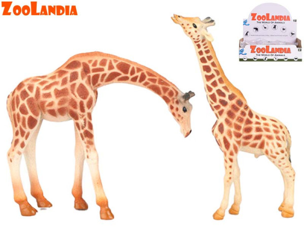 Zoolandia žirafa 13-18cm 2druhy v sáčku