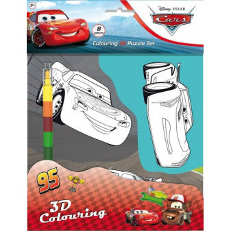 Models Auta Cars Omalovánkové 3D