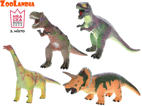 Zoolandia dinosaurus 37-40cm měké tělo 4druhy