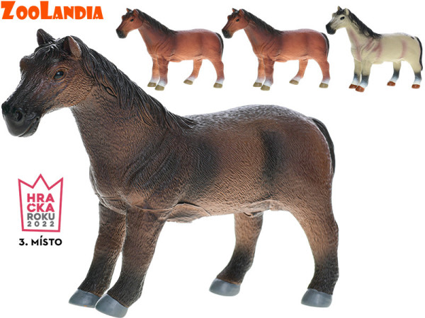 Zoolandia kůň 26cm 4barvy