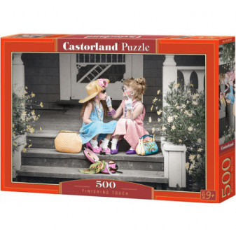 Castorland 53247 Puzzle 500 dílků - Holčičky na schodech