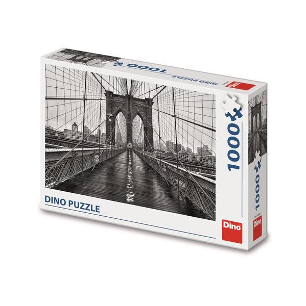 Dino Puzzle černobílý New York 1000 dílků