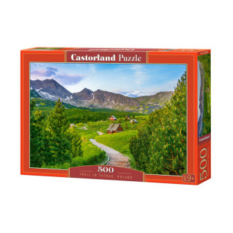 Castorland 53582 puzzle  Stezky v Tatrách, Polsko 500 dílků