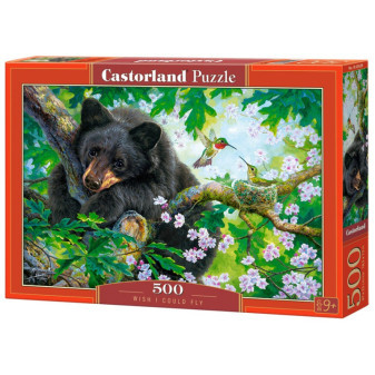 Castorland 53629 puzzle Medvěd na stromě 500 dílků